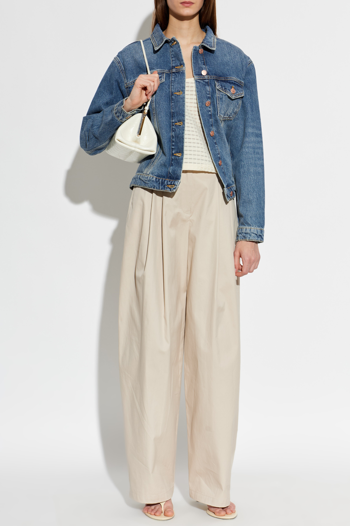 Emporio Armani Denim jacket | Women's | Vitkac